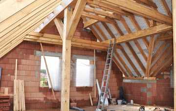Hermitage Green attic trusses